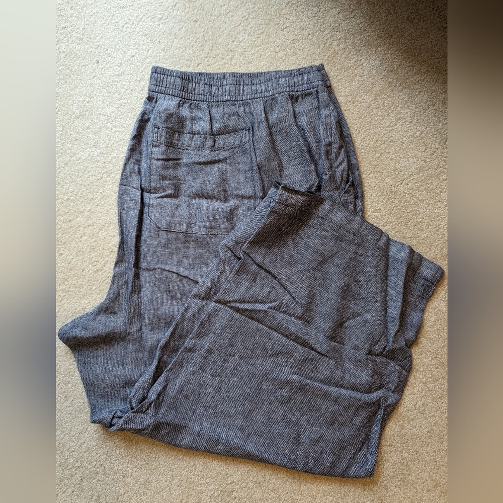 Old Navy Linen Blend Wide leg pants